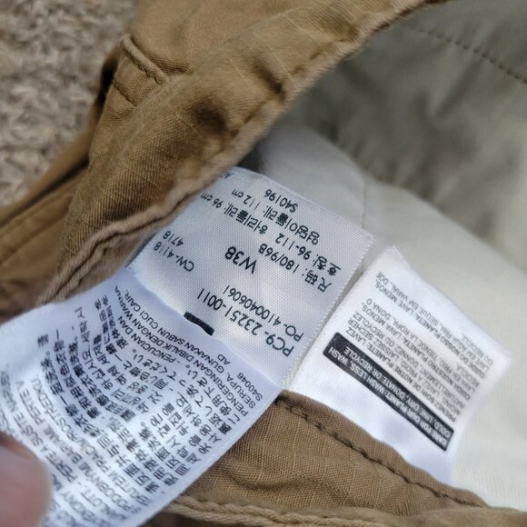 Levis Cargo Shorts Mens 38 Brown Multi Pocket - Picture 2 of 8